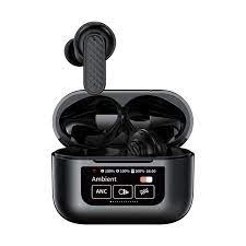 A9 Pro ANC ENC Wireless Earbuds Touch Control Double Dark No