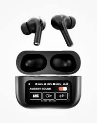 A9 Pro ANC ENC Wireless Earbuds Touch Control Double Dark No