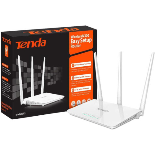 Tenda Wi-Fi Tenda F3 Easy Setup Wi-Fi Router