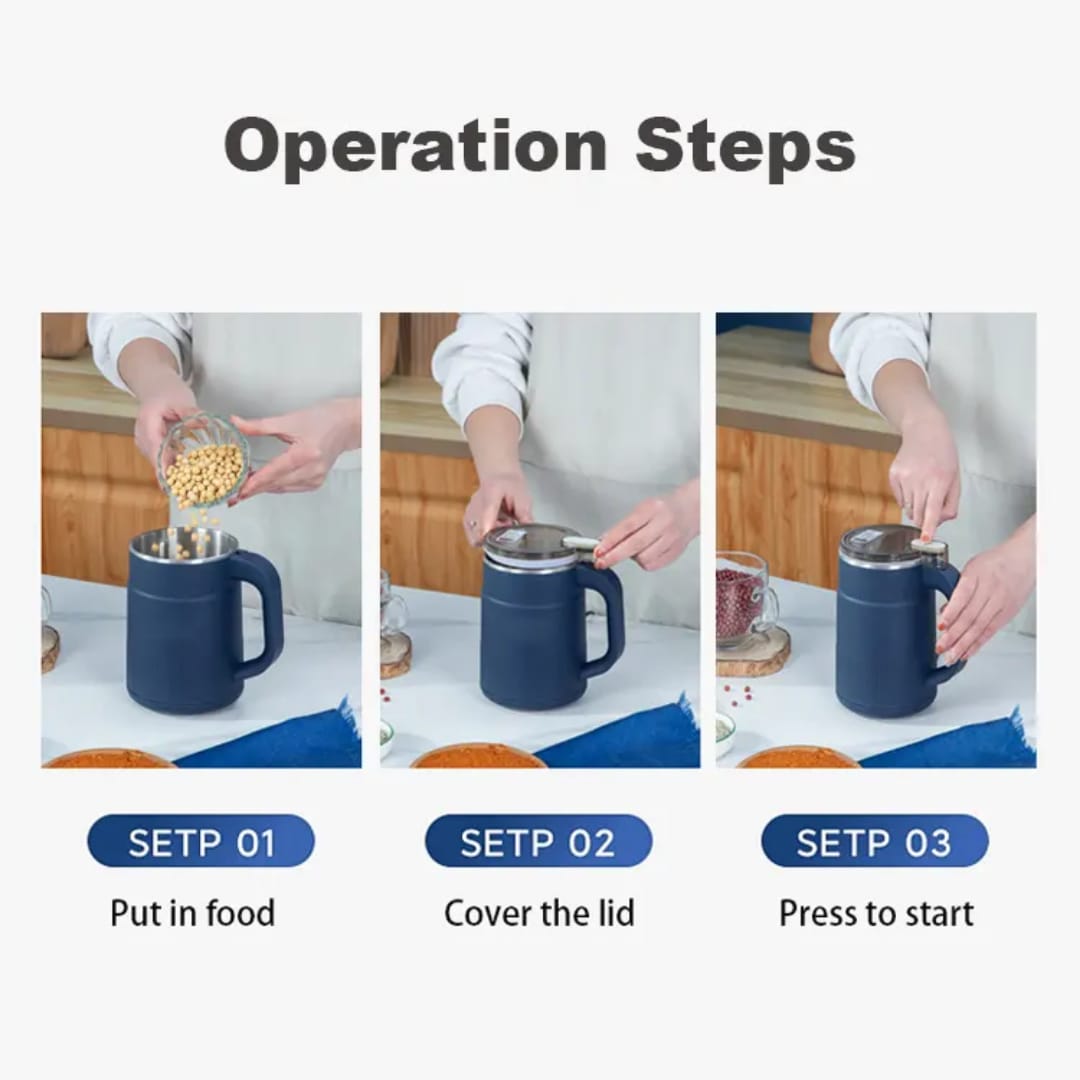 Electric Mug Grinder – মশলা গুঁড়ো করার সহজ ও নিরাপদ সমাধান! MNK SHOP