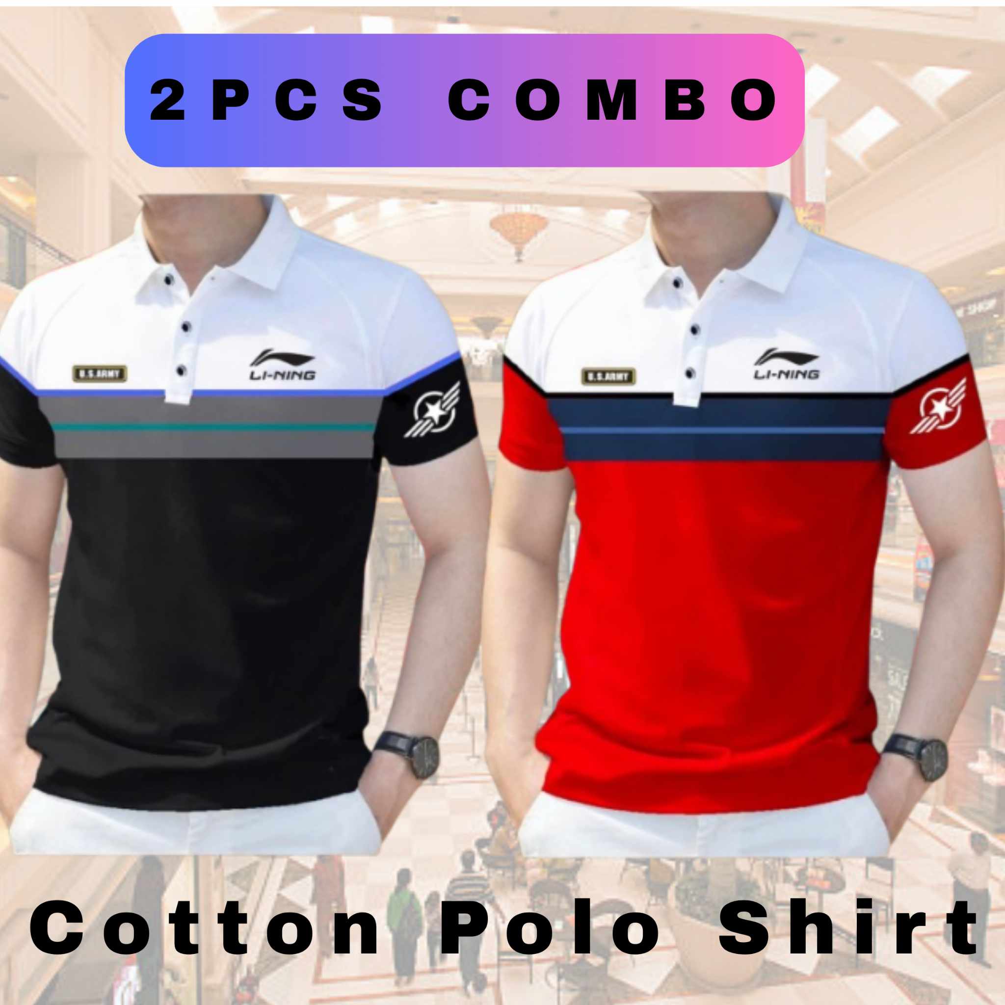 Combo Cotton Polo Shirt For Men’s