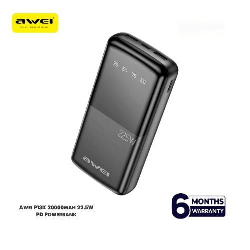 Awei P13K 22.5W PD Powerbank 20000m