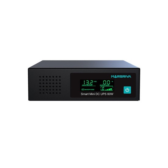 MARSRIVA KP7 17600mAh High-Power Smart Mini DC UPS with PoE Output | Multi-Voltage 9V/12V/15V/24V | Router UPS | ONU | CCTV NVR | Server Rack | 1-Year Warranty