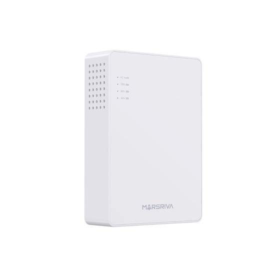 MARSRIVA KP3 10000mAh Smart Mini DC UPS for WiFi Router & ONU | 12V/9V/5V Output | Wall-Mountable | Auto AC to DC 0ms Switching | Router UPS | IP Camera UPS | 1-Year Warranty