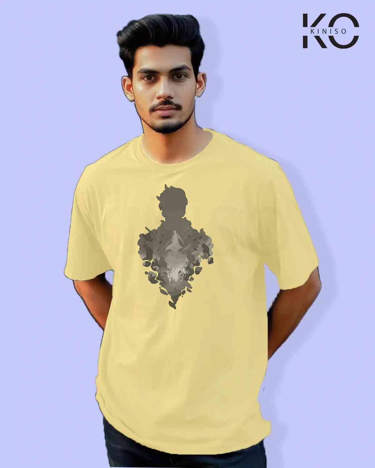 Solo Leveling Inspired “Sung Jin-Woo Black Shadow” Printed T-Shirts for Anime Lovers in Bangladesh