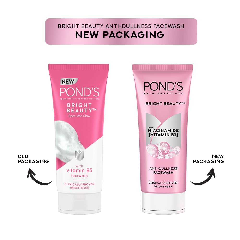 POND’S Bright Beauty Anti-Dullness Facewash with Vitamin B3 50g