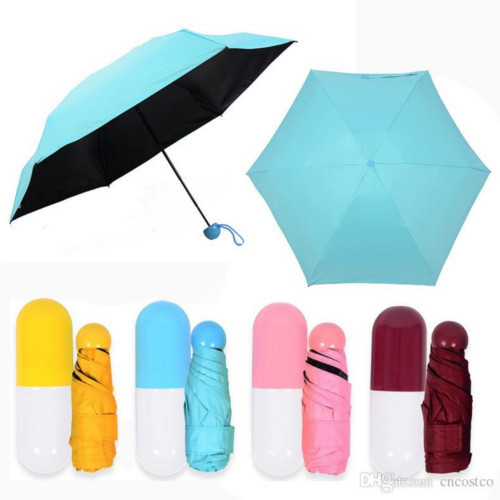 ☂️ Fashionable Cute Capsule Umbrella – Multicolor, ক্যাপসুল ছাতার প্রোডাক্ট ডিটেইলস | MNK SHOP