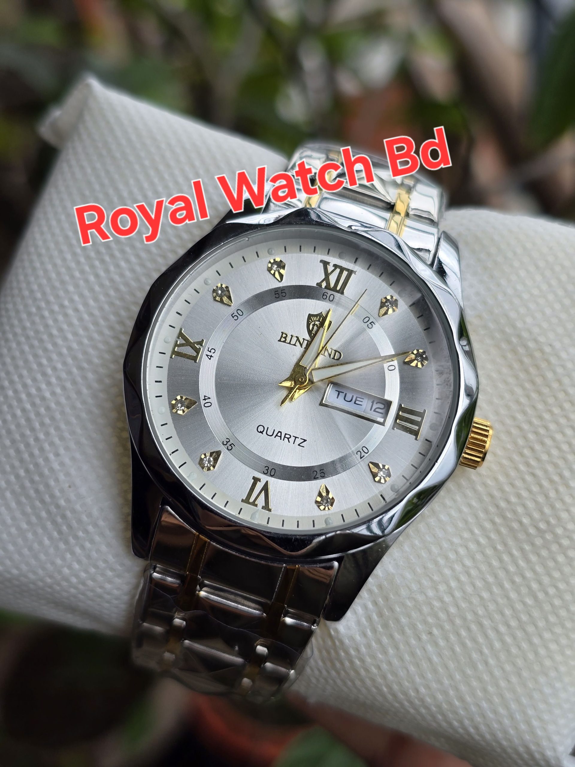 Binbond 2521 Diamond Cut Men’s Watch