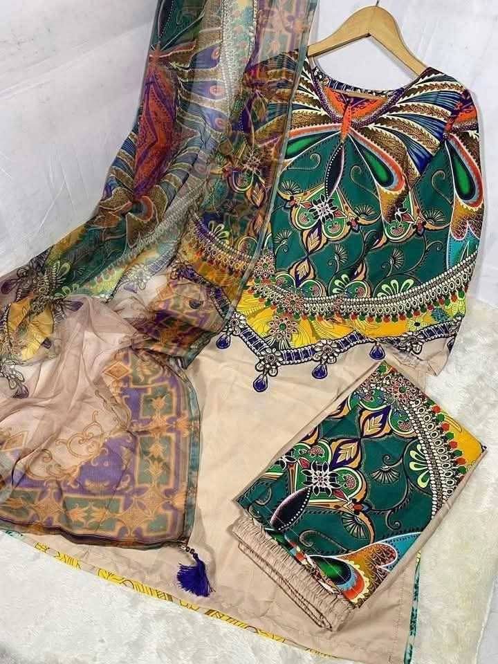 Coralina Pakistani inspaird 3 piece