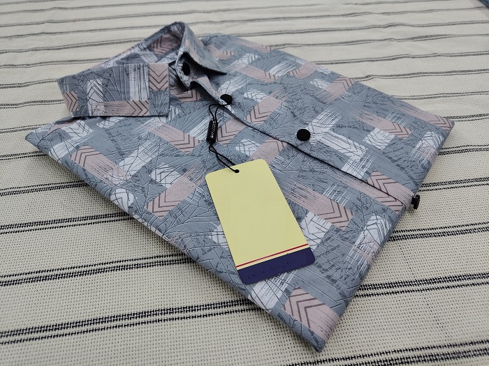 Pure Cotton full Sleeve Print Shirt for Men’s