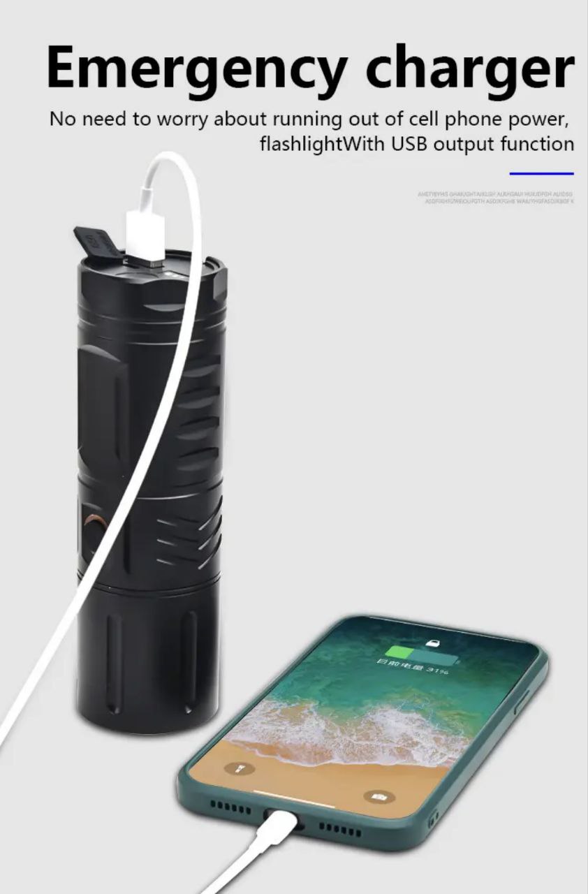 T40 LED Flashlight
