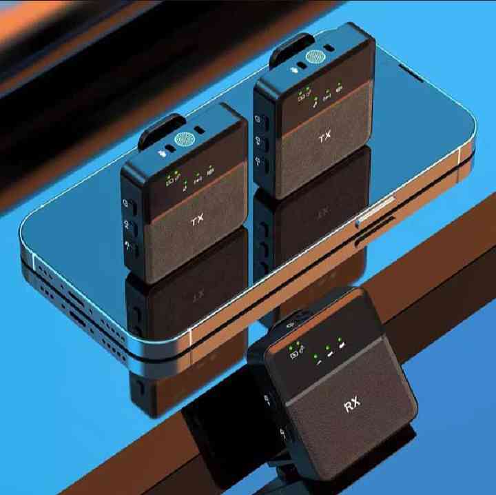 SX9 ডুয়াল ওয়্যারলেস মাইক্রোফোন সেট (2.4G)