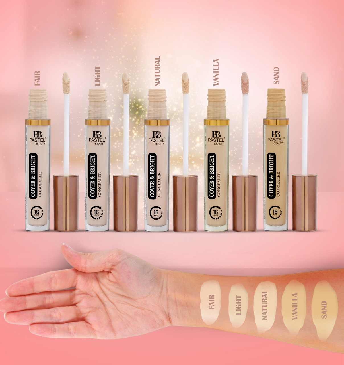 PASTEL BEAUTY COVER & BRIGHT CONCEALER Code : 9814
