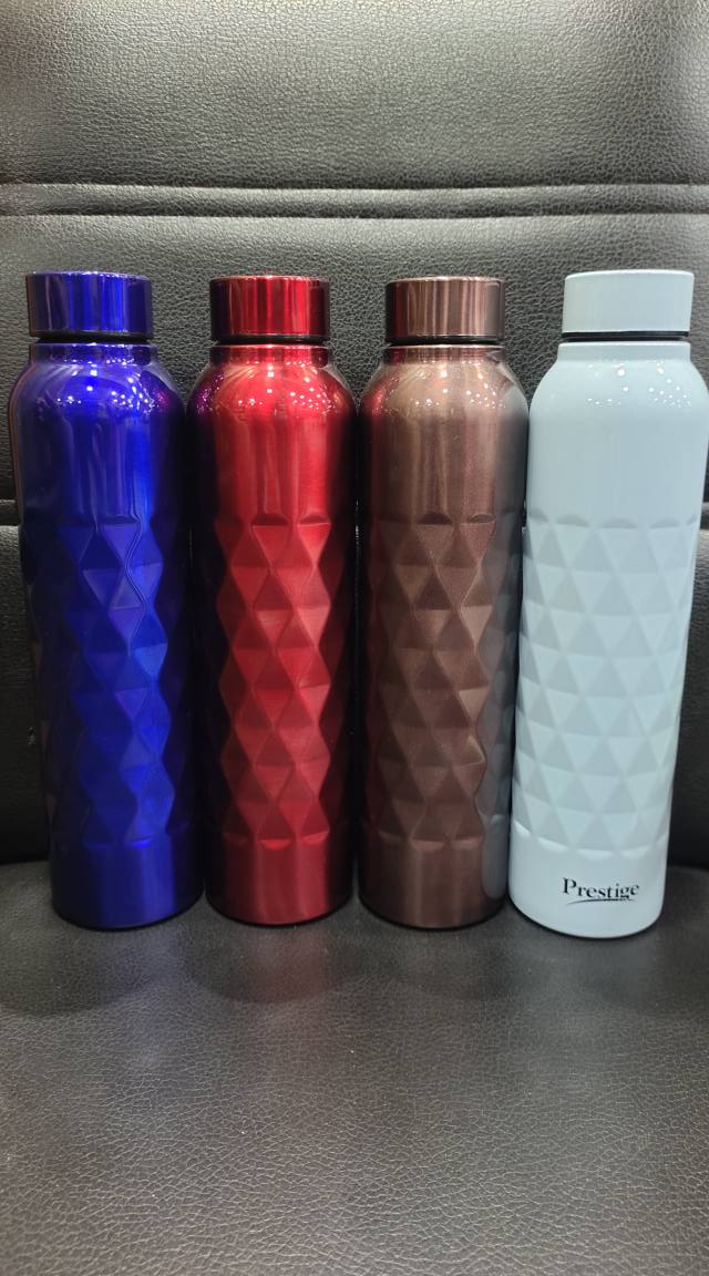 1000ml Water Bottles Single Wall Stainless Steel Gym Outdoor Creative Portable Drink Bottle