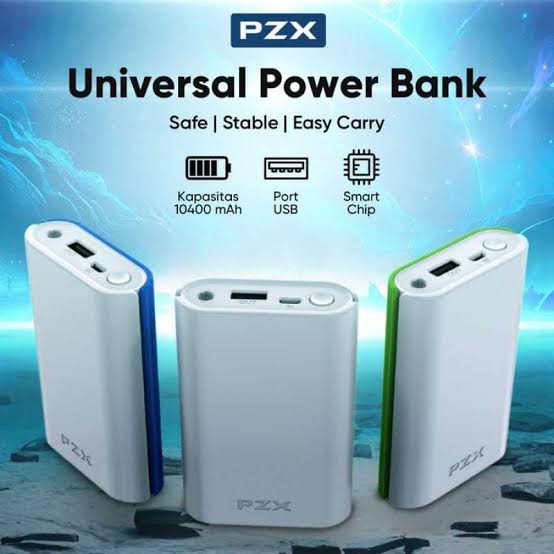 ? PZX C146 Smart Power Bank – Premium 10400mAh Portable Charger