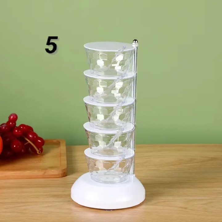 চায়না ইম্পোর্টেড ৫ লেয়ার স্পাইস হোল্ডার