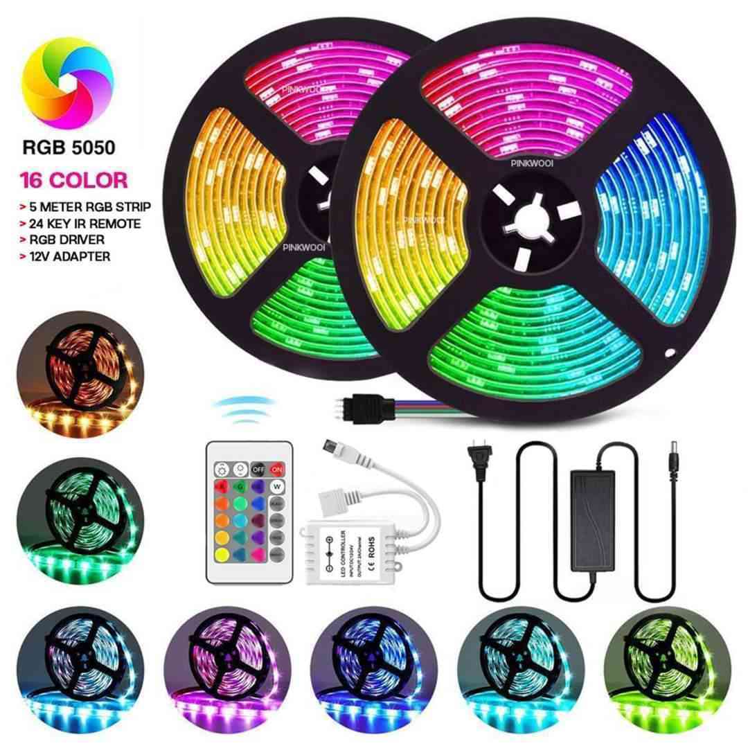 ?LED Strip Light With Remote (16Color) একটা লাইটেই ১৬ টা কালার মিউজিক লাইট ?