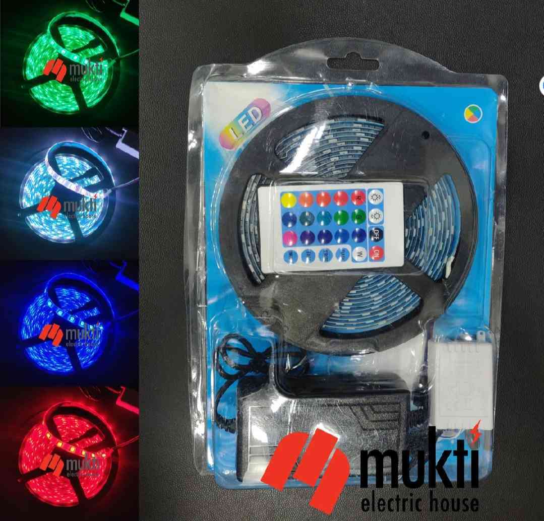 ?LED Strip Light With Remote (16Color) একটা লাইটেই ১৬ টা কালার মিউজিক লাইট ?