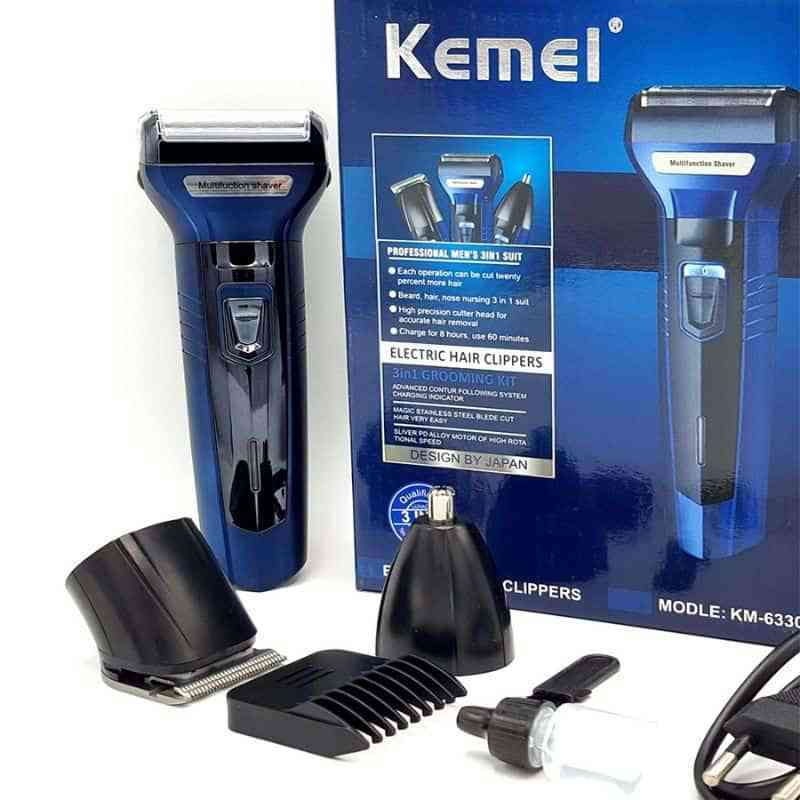 ??KEMEI 6330 Electric Rechargeable Hair Trimmer Hair Clipper চুল কাটা মেশিন??
