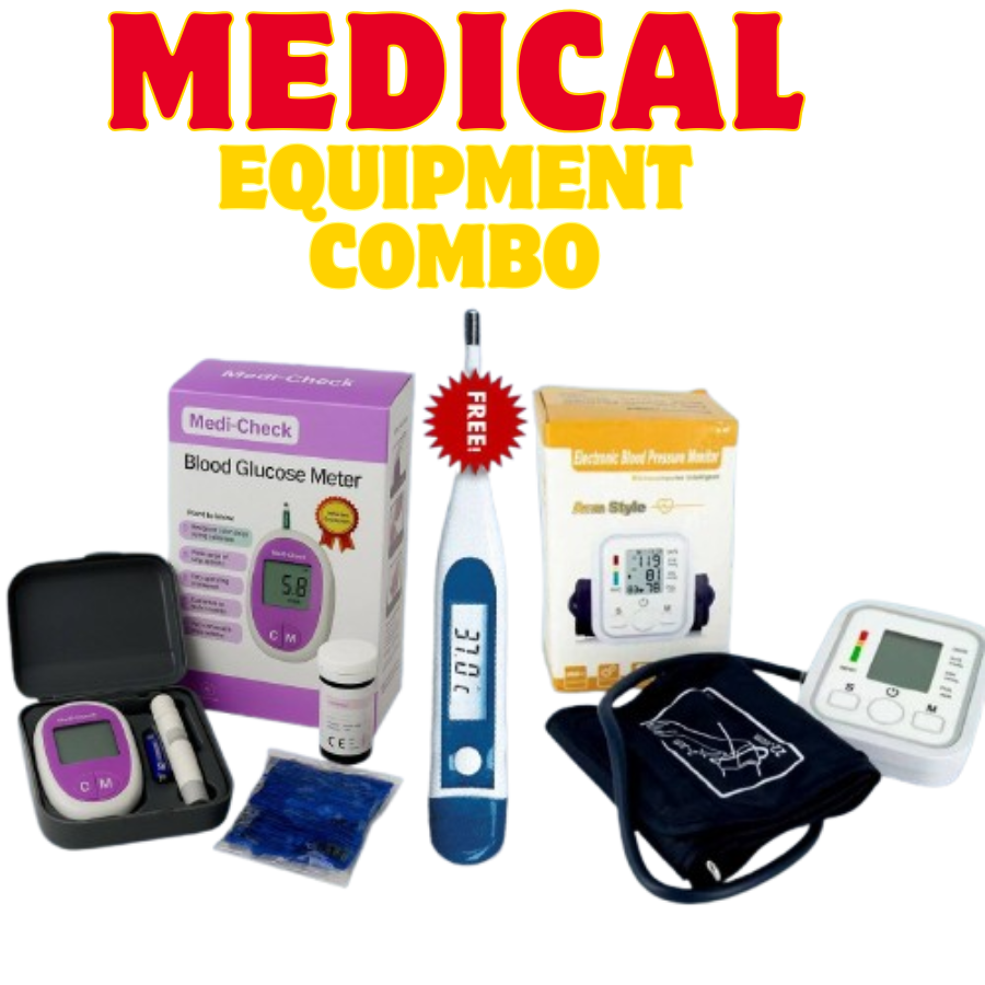 Medical equipment combo pack