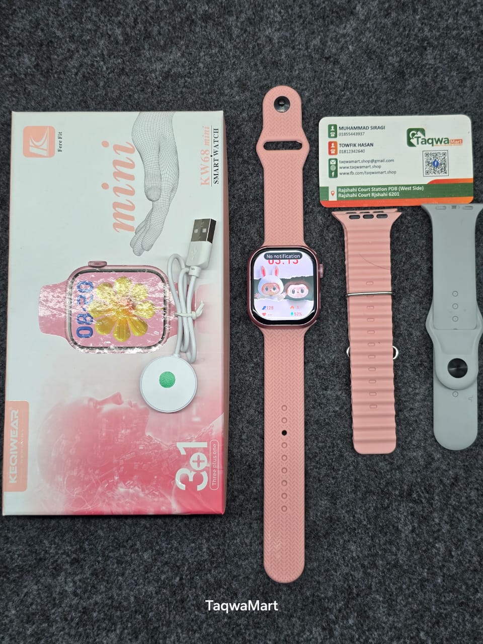 Kw68 mini ladies smart watch