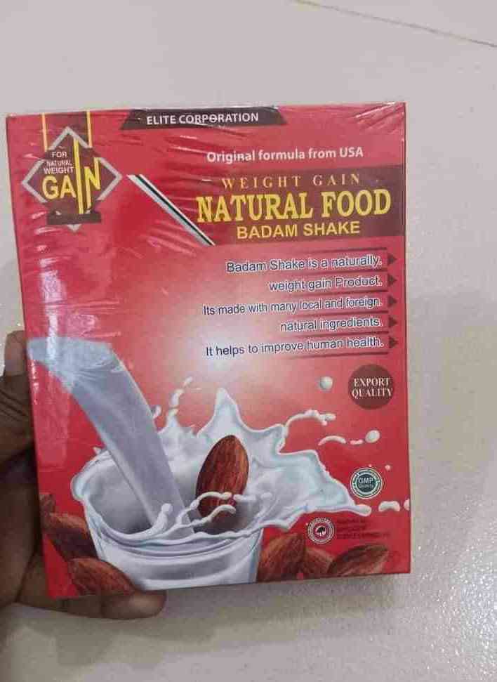 Weight Gain Natural Food Badam Shake Supplement