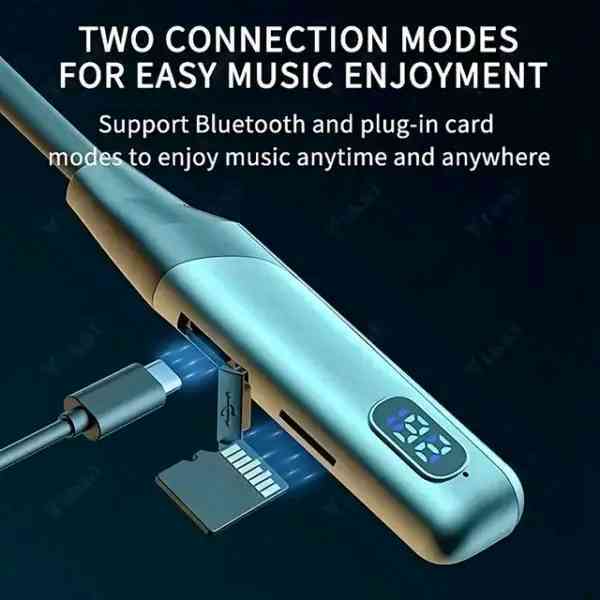 Recrsi RE-NY060 200 Hours Bluetooth Neckband