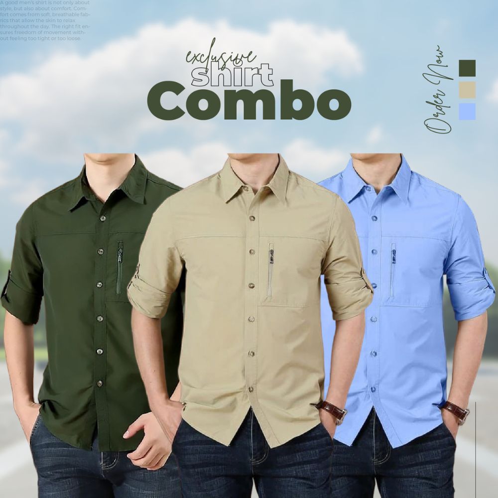 Cotton Combo shirts for men