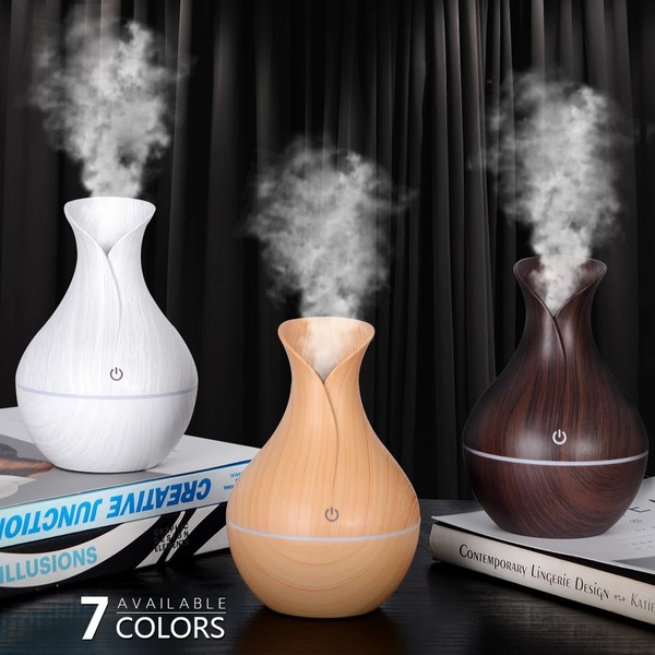 Air Humidifier Mini Night Light Portable Mist Sprayer USB Electric Air Humidifier 200ML Cool Water Mist Maker with Warm Night Light With 2 Working Modes for Home Office Car