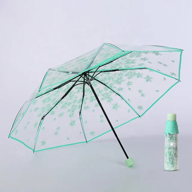 Transparent Folding Umbrella