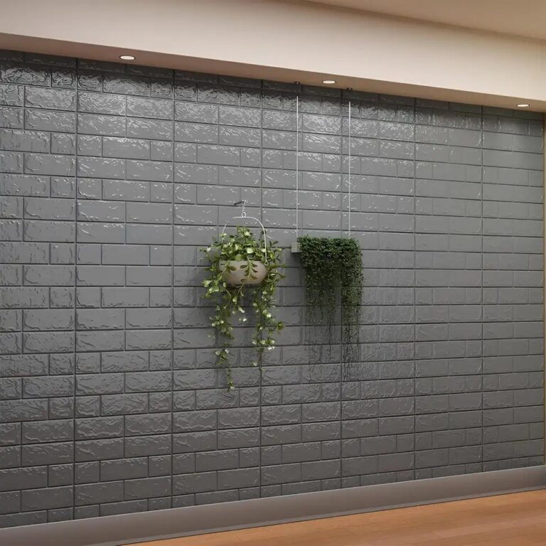Self-Adhesive 3D Brick Pattern Foam Wall Sticker