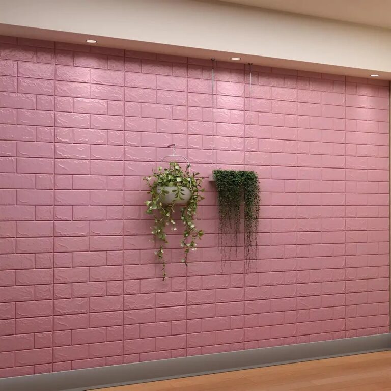 Self-Adhesive 3D Brick Pattern Foam Wall Sticker
