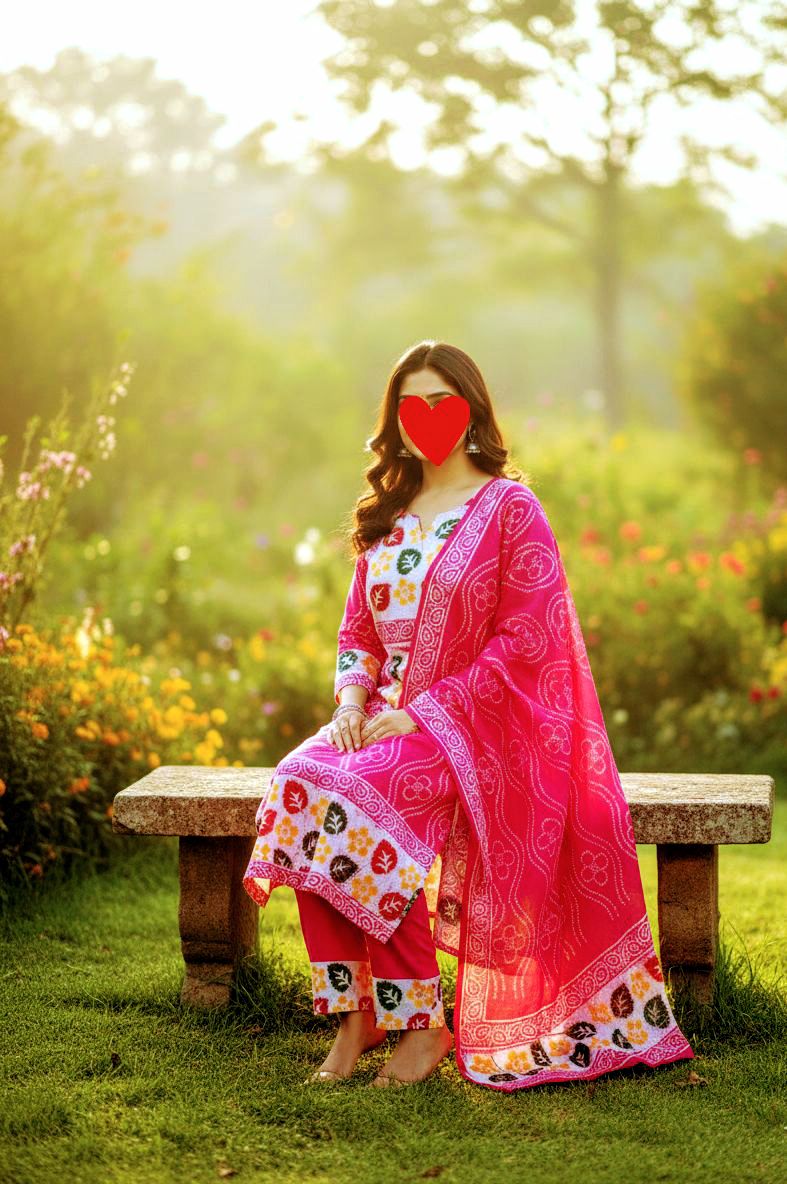 Style in Strokes – Batik Three Piece