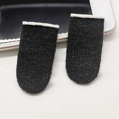 10 Pair(20 Pcs) Breathable Mobile Finger Sleeves / Sweatproof Gloves for Mobile Gaming
