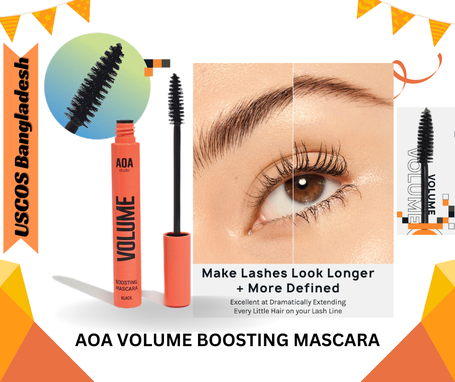 AOA Volume Boosting Mascara – Black (7.80 ml)
