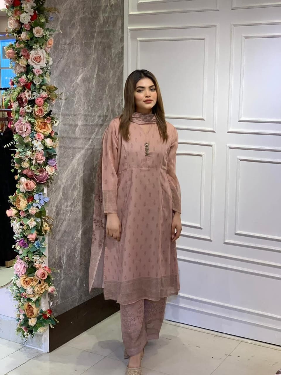 Dubai Silk Three Piece