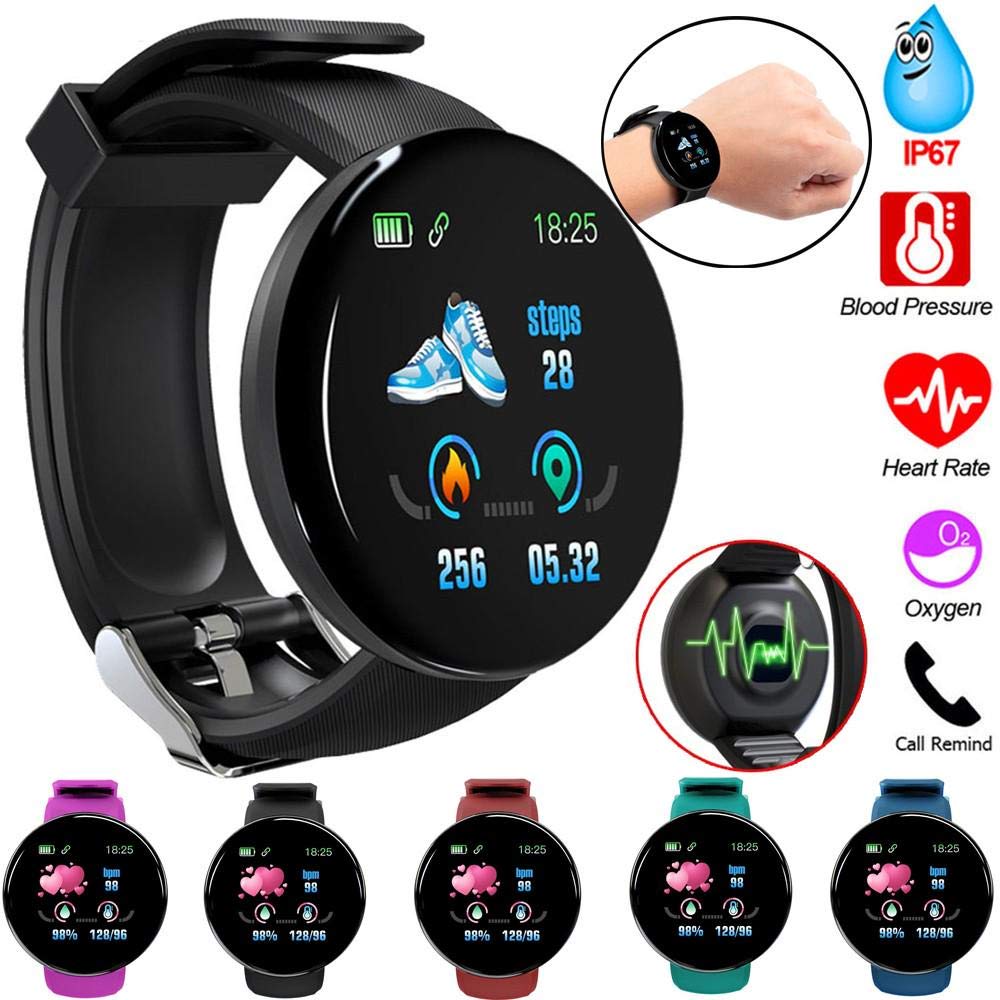D18 Smart Watch for Men & Women Latest 1.3″ LED
