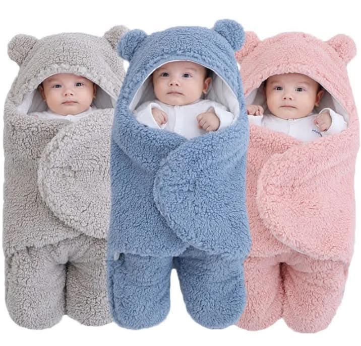 Bear Style Baby Sleeping Blanket / Wrap!