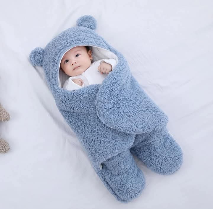 Bear Style Baby Sleeping Blanket / Wrap!