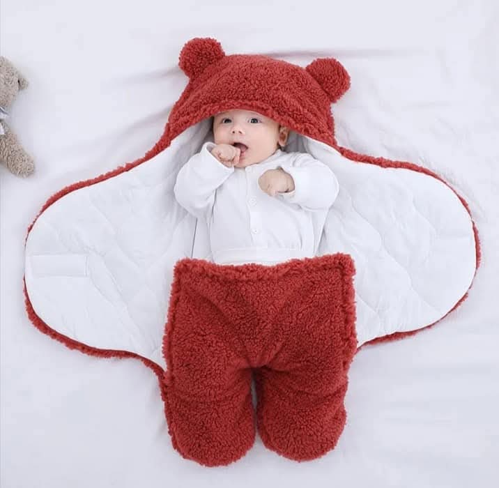 Bear Style Baby Sleeping Blanket / Wrap!