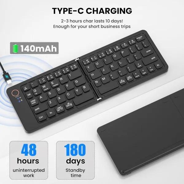 !Folding Pocket Keyboard