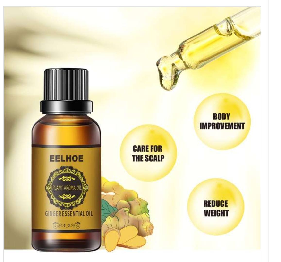 Belly Drainage Ginger Essential Oil