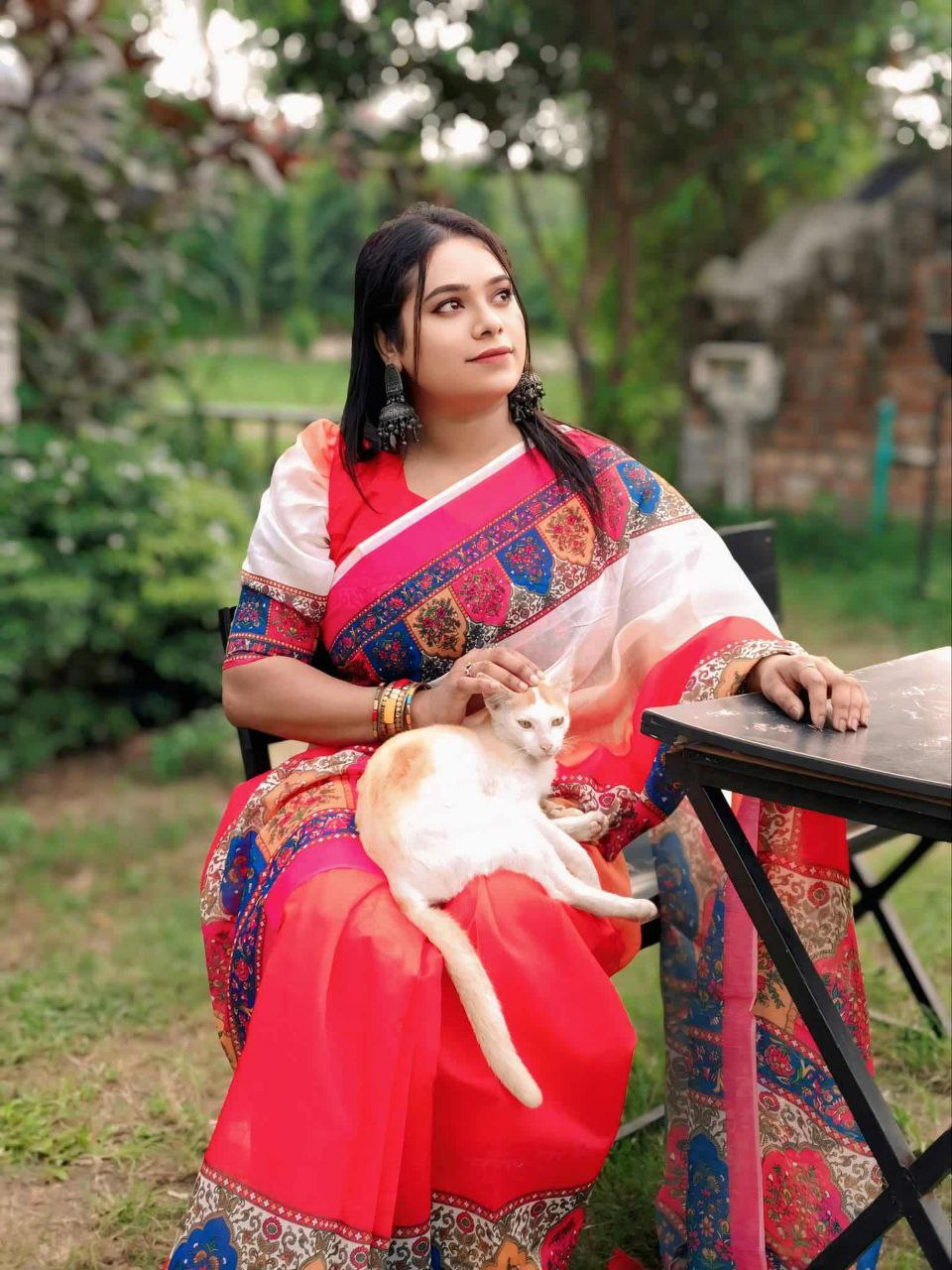 এক্সক্লুসিভ ডিজিটাল প্রিন্ট শাড়ি