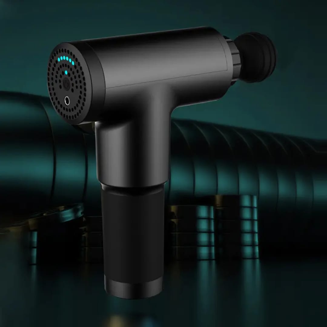 Premium Fascial Massage Gun – Deep Tissue Muscle Massager for Pain Relief & Relaxation (Rechargeable)