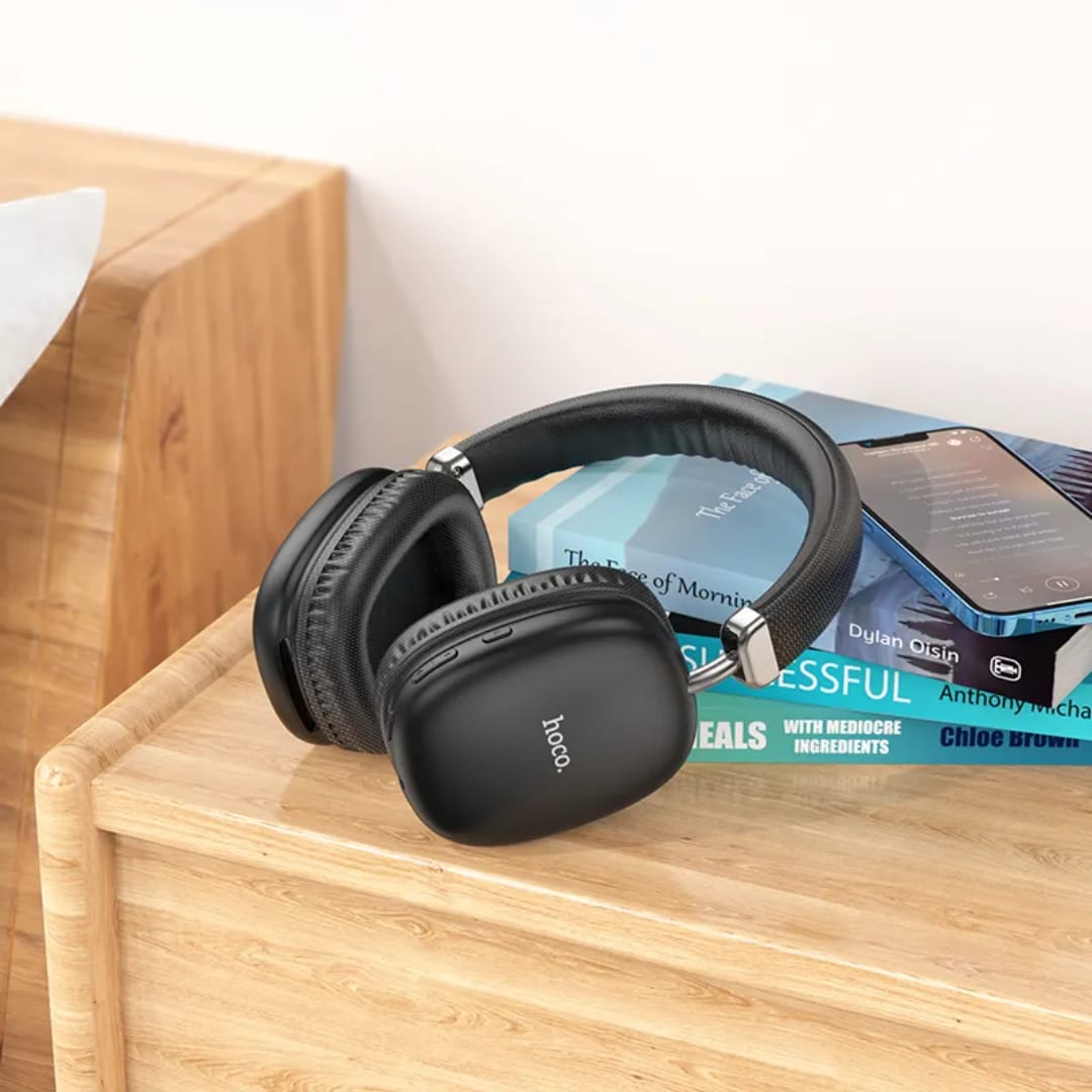 HOCO W35 Wireless Bluetooth Headphone – Deep Bass & Long Battery Life