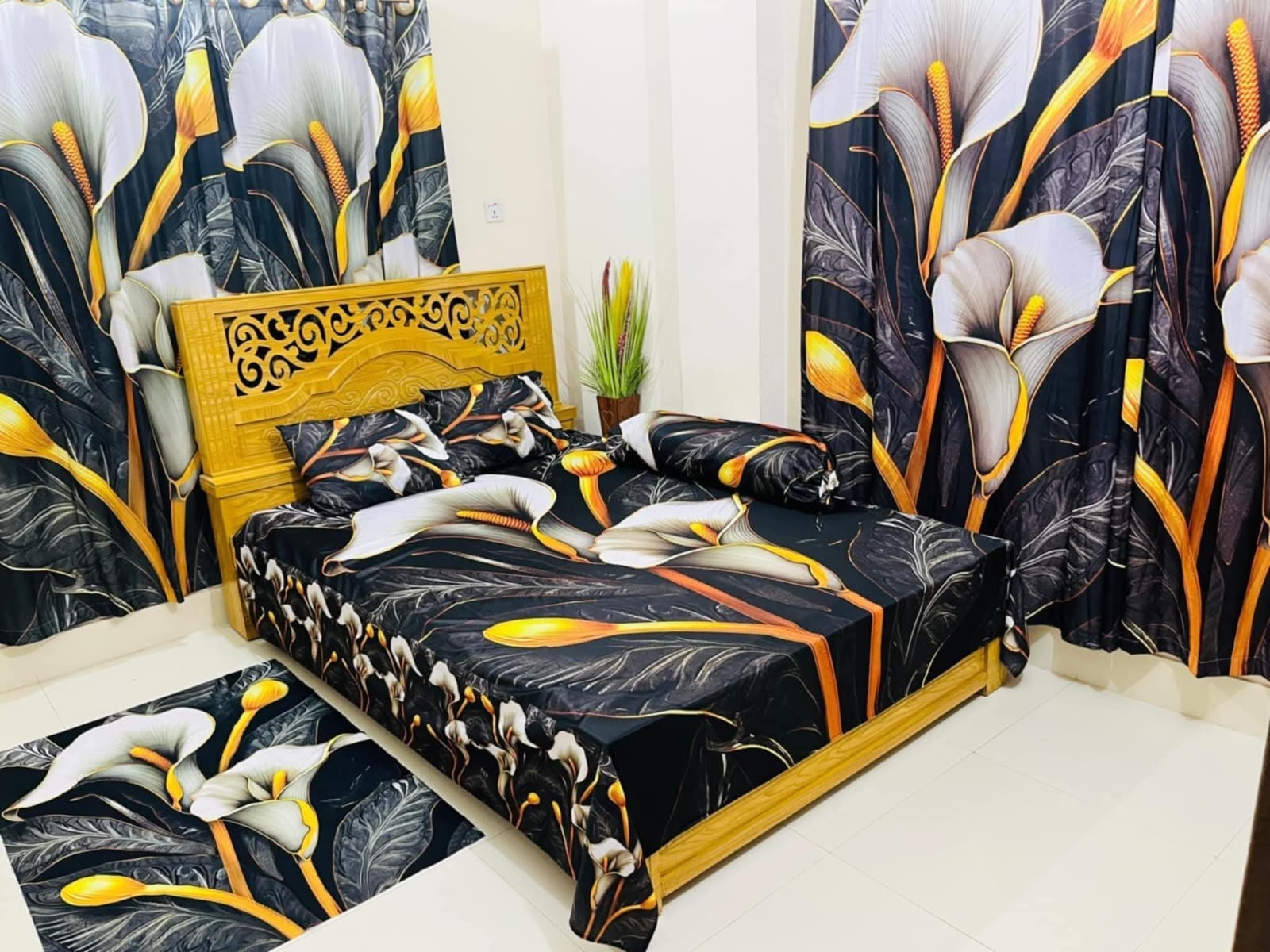 ১০০% ওয়াটারপ্রুফ চাইনা 3D বেডশিট m2