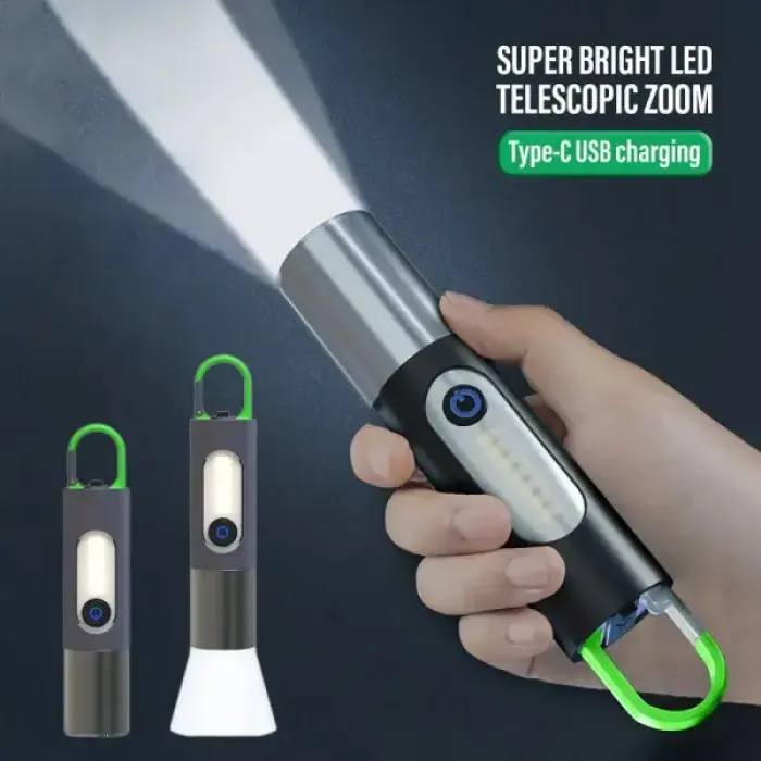 FlashLight- Digital Thunder XST-836,Rechargeable Waterproof Torch