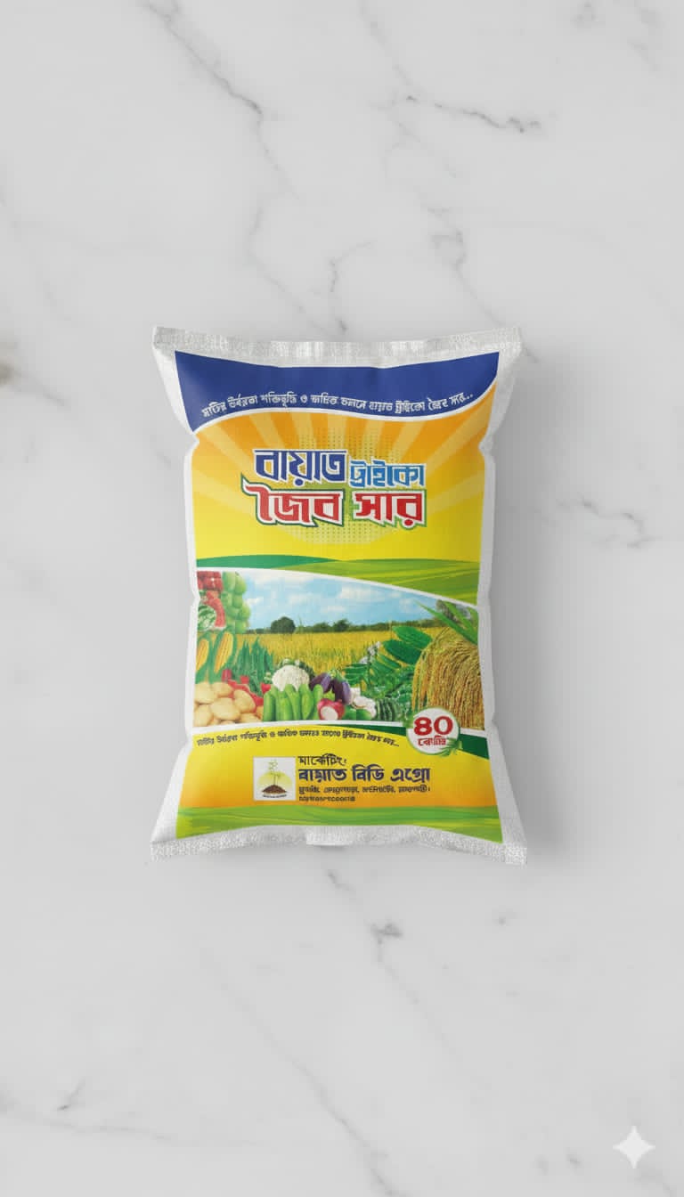 বায়াত ট্রাইকো জৈব সার (৪০ কেজি)