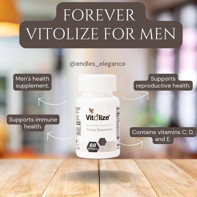Forever Vitolize For Men (Made in USA)