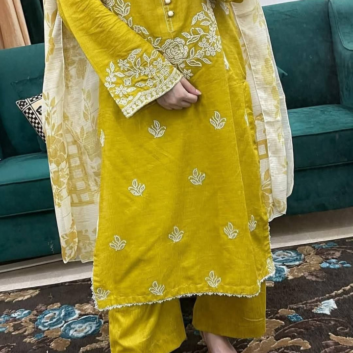 রেওন কটন রেডি থ্রি পিস